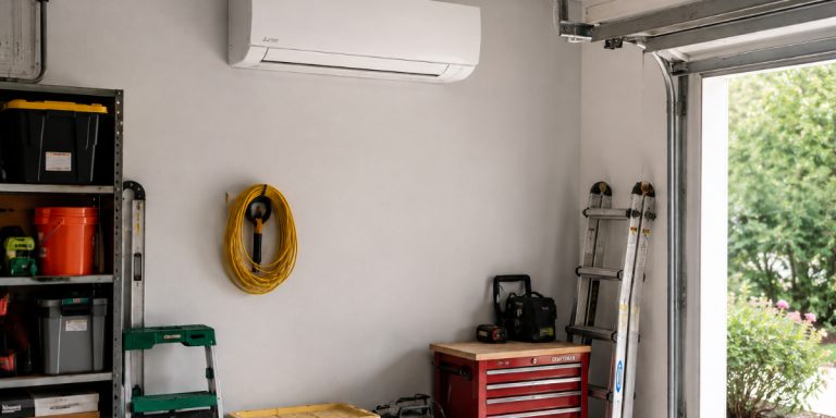 Mini split installs in garages Florida